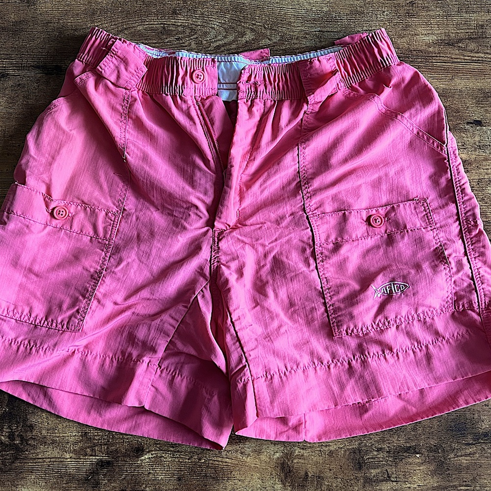 Aftco shorts 32 waist PINK